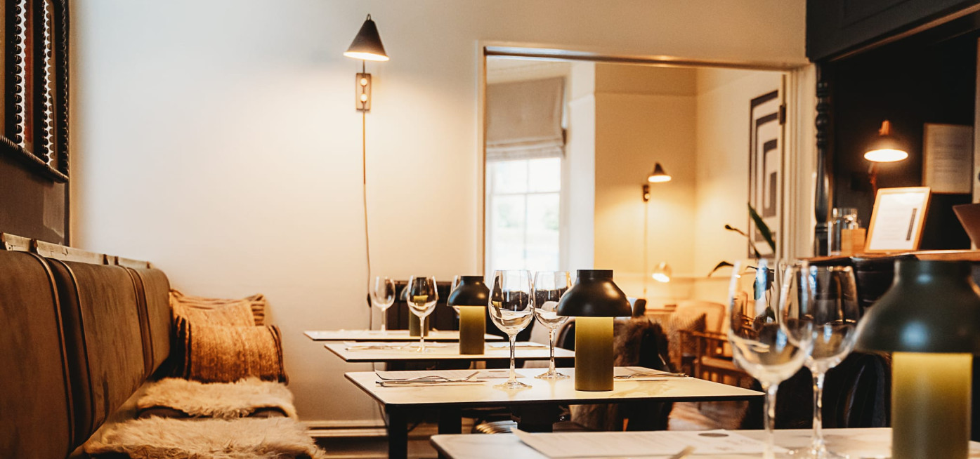 INK Bar Hotel VARA  Truro Cosy Winter Bar