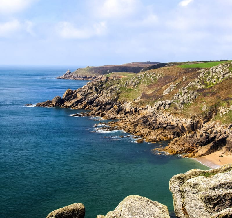 Cornwall coastline