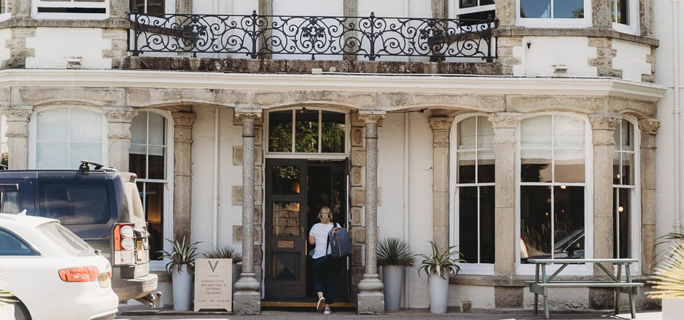 Arriving at Hotel VARA Truro